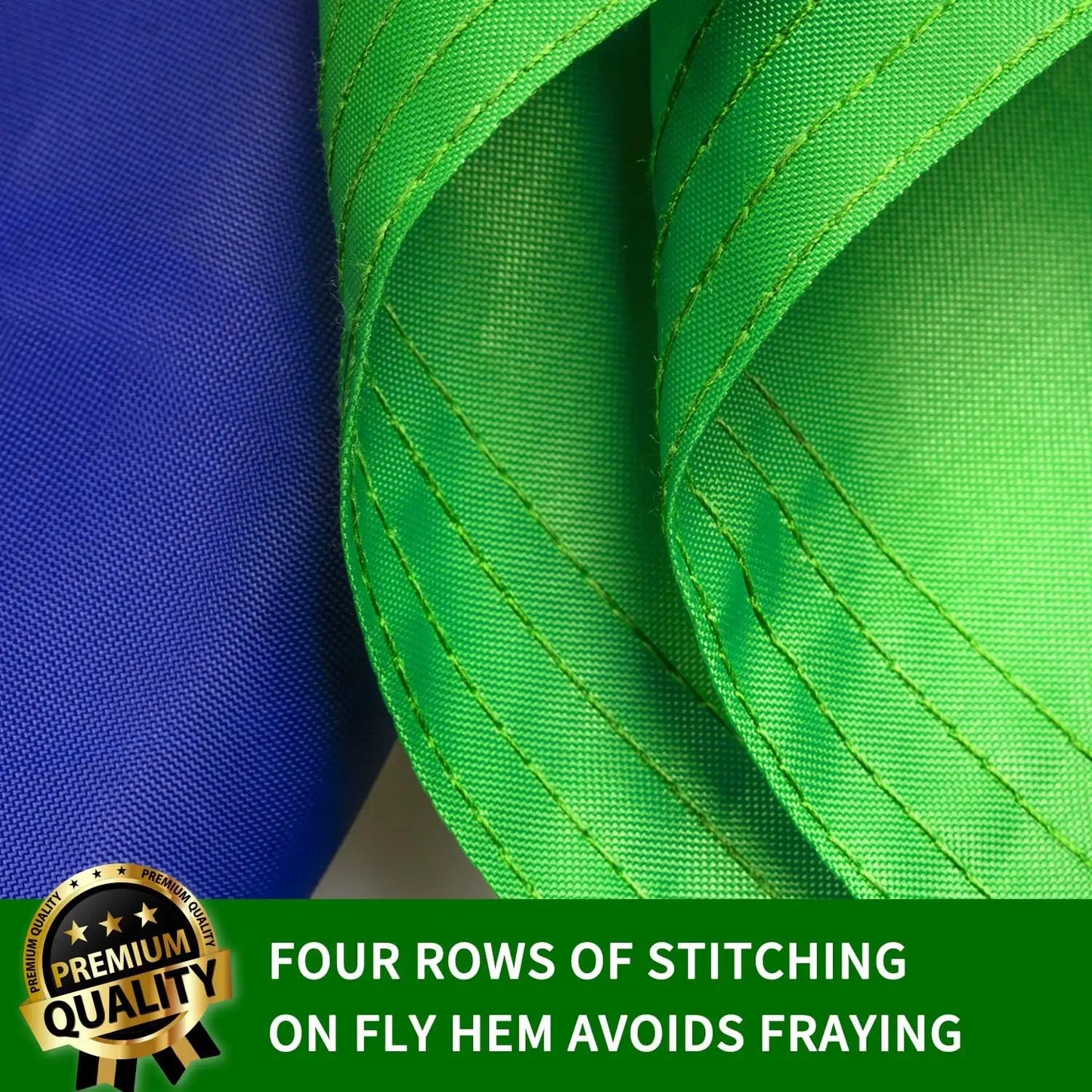 Embroidered Brazil Flag – Premium Nylon Outdoor