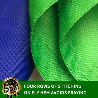 Embroidered Brazil Flag – Premium Nylon Outdoor