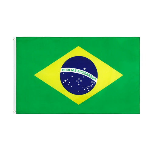 Brazil National Flag – High-Quality Polyester