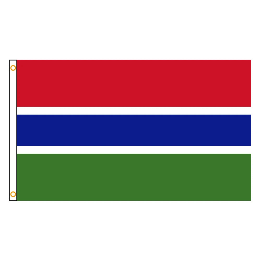 Gambia Flag