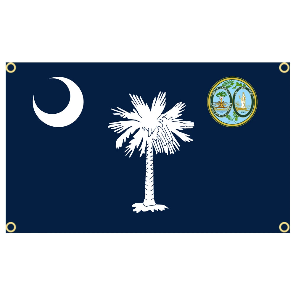 South Carolina Emblem Flag