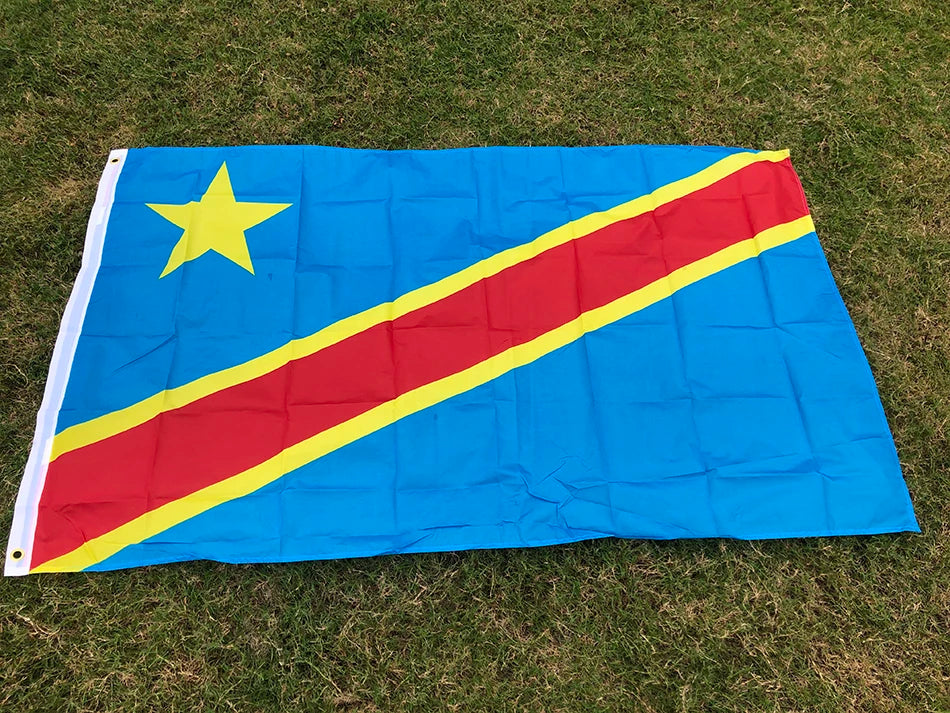 Democratic Republic of the Congo Flag