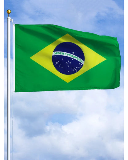 Brazil National Flag – High-Quality Polyester