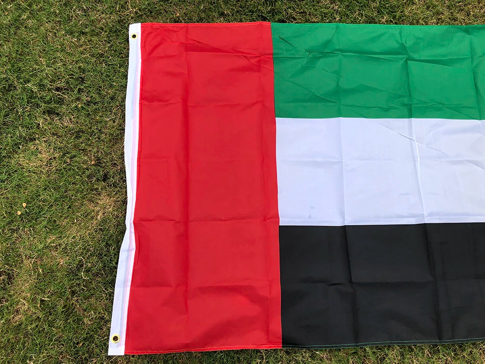 The United Arab Emirates Flag
