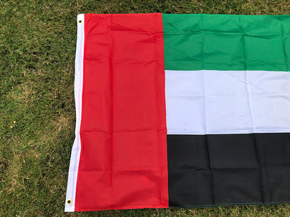 The United Arab Emirates Flag