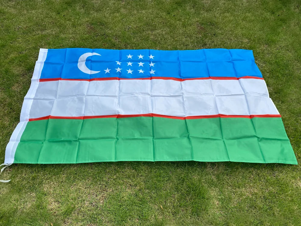 Uzbekistan Flag