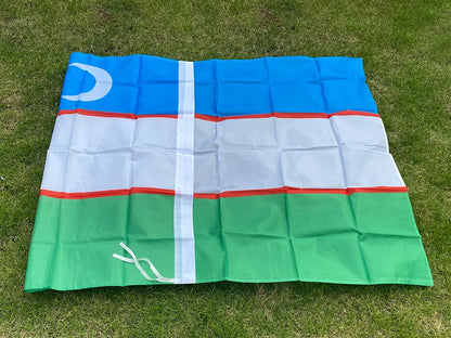 Uzbekistan Flag