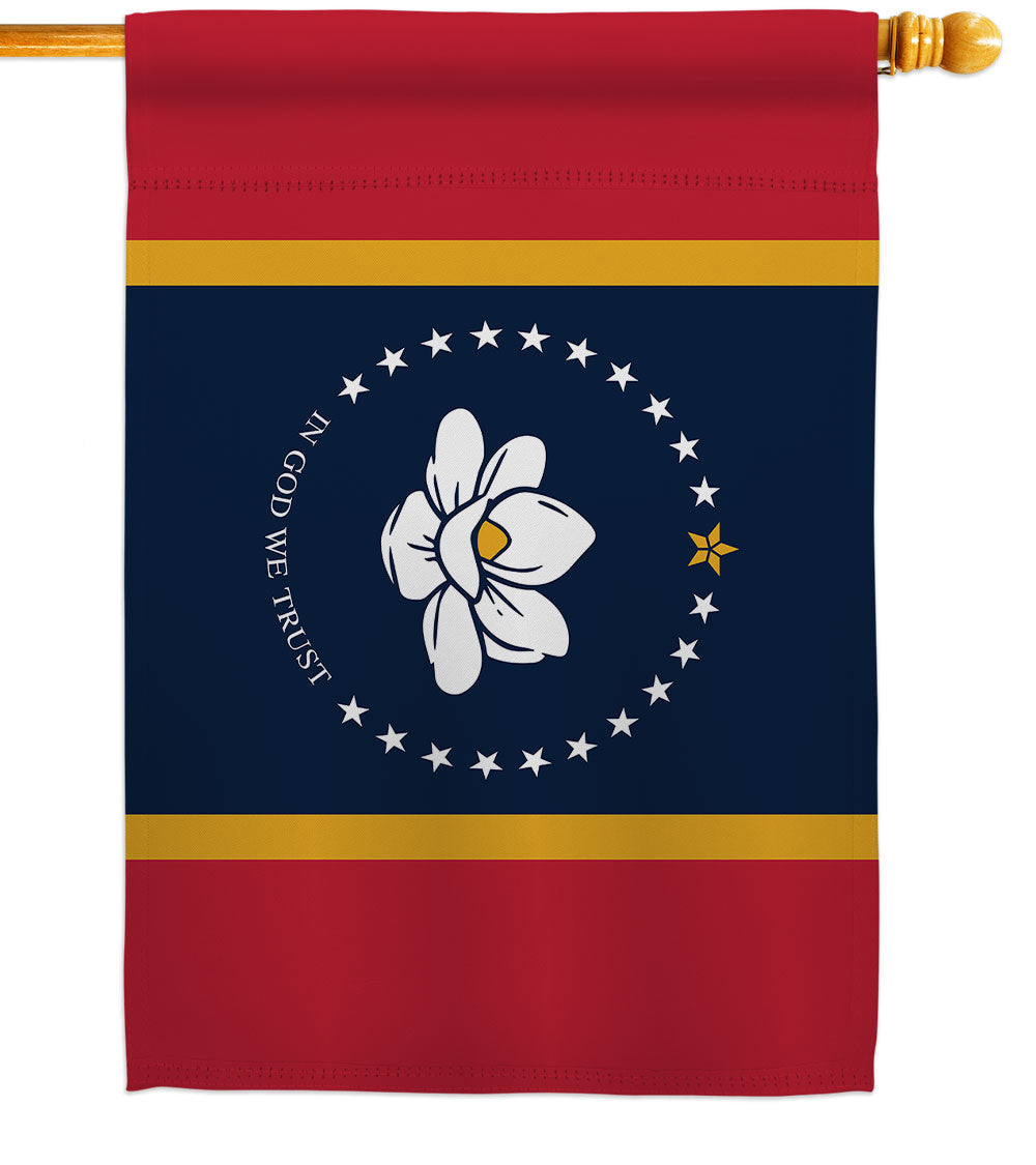 Mississippi House Flag – 28 x 40 in