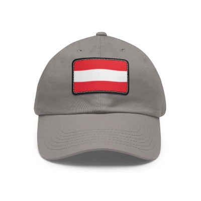 Austria Leather Patch Hat