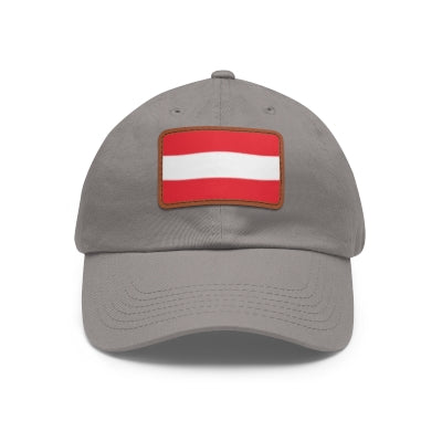 Austria Leather Patch Hat