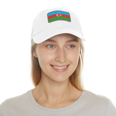 Azerbaijan Leather Patch Hat