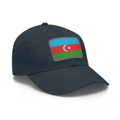 Azerbaijan Leather Patch Hat