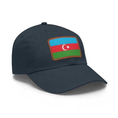 Azerbaijan Leather Patch Hat