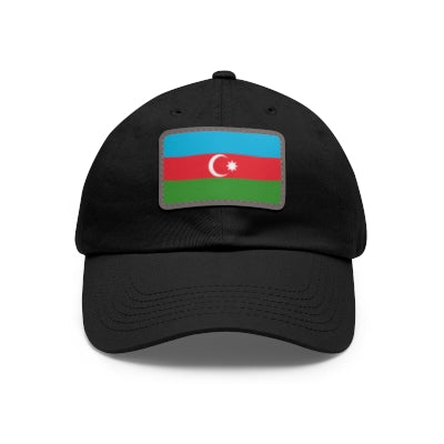 Azerbaijan Leather Patch Hat