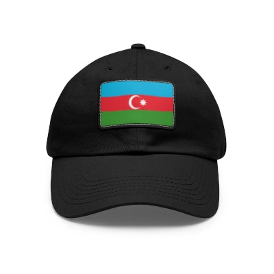 Azerbaijan Leather Patch Hat