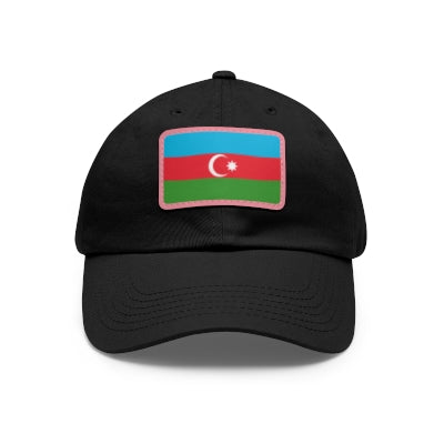 Azerbaijan Leather Patch Hat