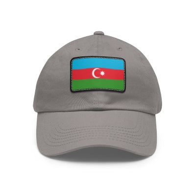 Azerbaijan Leather Patch Hat