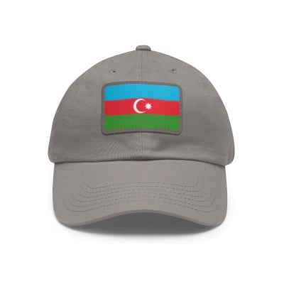 Azerbaijan Leather Patch Hat