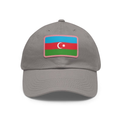Azerbaijan Leather Patch Hat