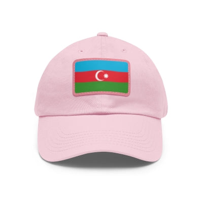 Azerbaijan Leather Patch Hat