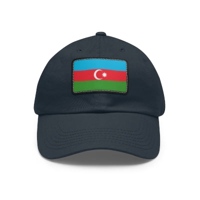 Azerbaijan Leather Patch Hat
