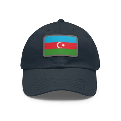 Azerbaijan Leather Patch Hat