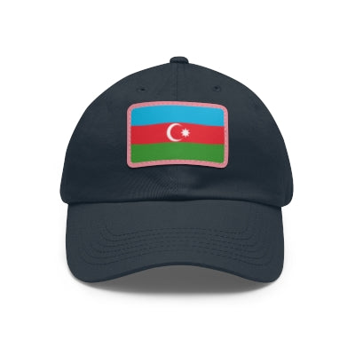 Azerbaijan Leather Patch Hat