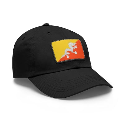 Bhutan Leather Patch Hat