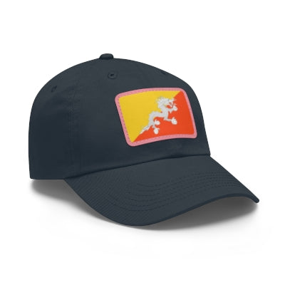 Bhutan Leather Patch Hat