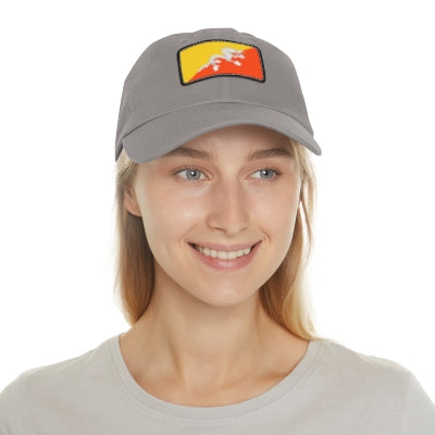 Bhutan Leather Patch Hat