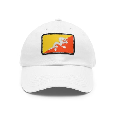Bhutan Leather Patch Hat