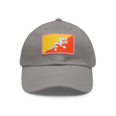 Bhutan Leather Patch Hat