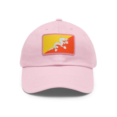 Bhutan Leather Patch Hat