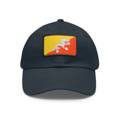 Bhutan Leather Patch Hat
