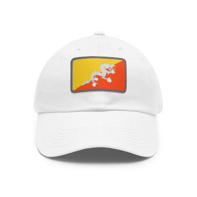 Bhutan Leather Patch Hat