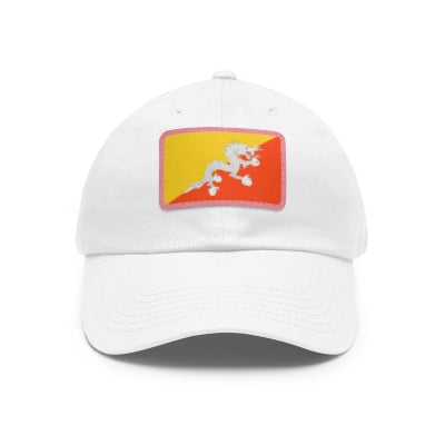 Bhutan Leather Patch Hat
