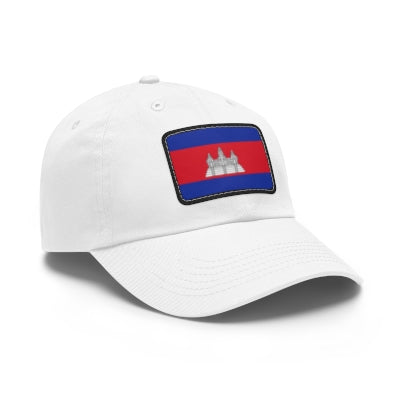 Cambodia Leather Patch Hat