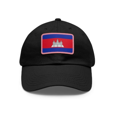 Cambodia Leather Patch Hat