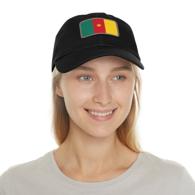 Cameroon Leather Patch Hat