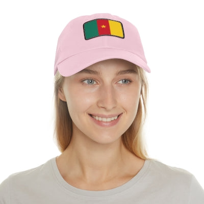 Cameroon Leather Patch Hat