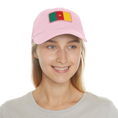Cameroon Leather Patch Hat