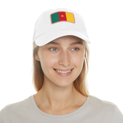 Cameroon Leather Patch Hat