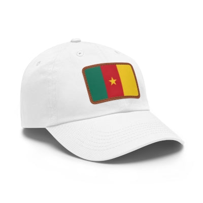 Cameroon Leather Patch Hat
