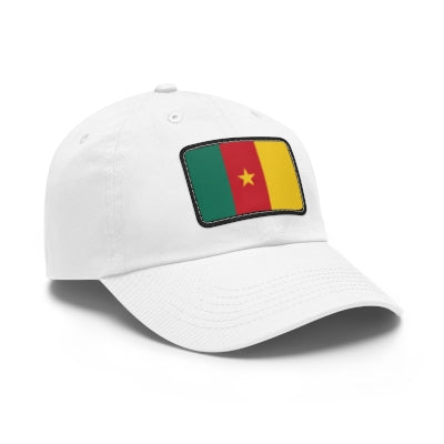 Cameroon Leather Patch Hat