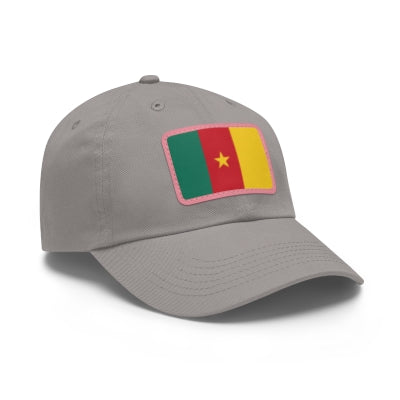 Cameroon Leather Patch Hat