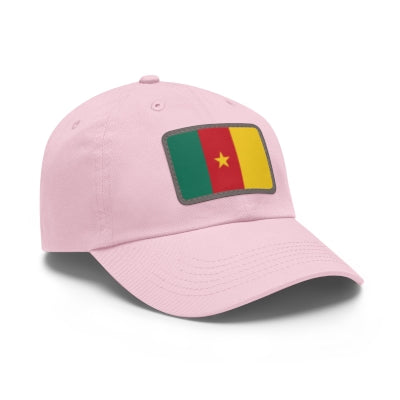Cameroon Leather Patch Hat