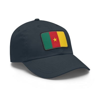 Cameroon Leather Patch Hat