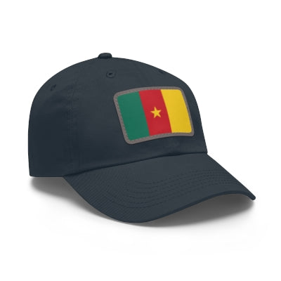 Cameroon Leather Patch Hat