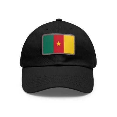 Cameroon Leather Patch Hat