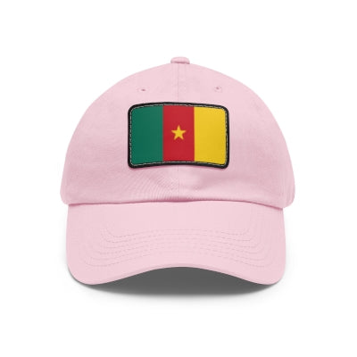 Cameroon Leather Patch Hat